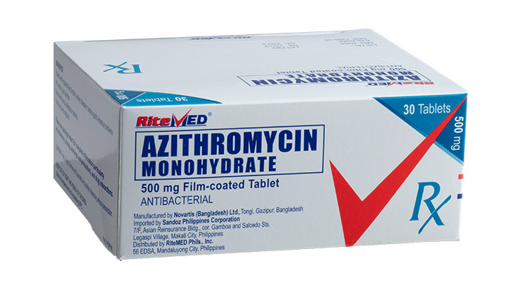 RM AZITHROMYCIN 500 MG TAB 30