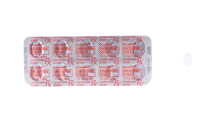 RM AMLODIPINE BESILATE 10 MG TAB