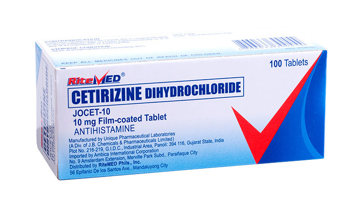 RM CETIRIZINE 10 MG TAB