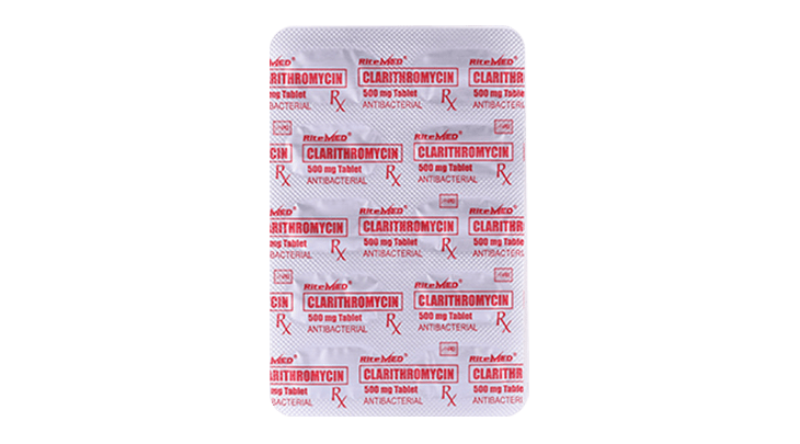 RM CLARITHROMYCIN 500 MG TAB