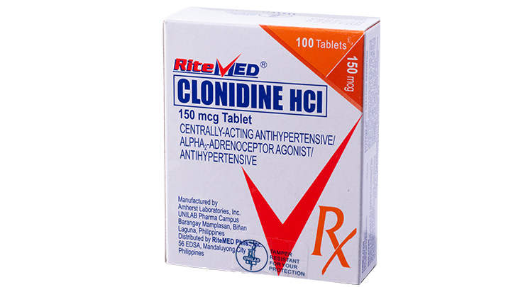 RM CLONIDINE HCL 150 MCG TAB