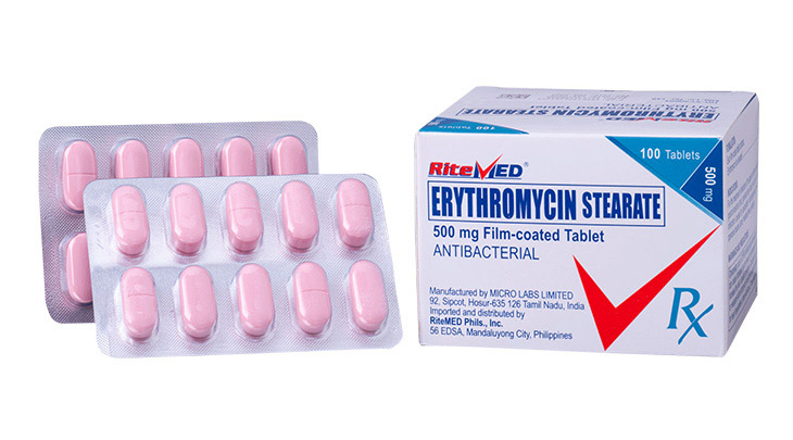 RM ERYTHROMYCIN 500 MG TAB