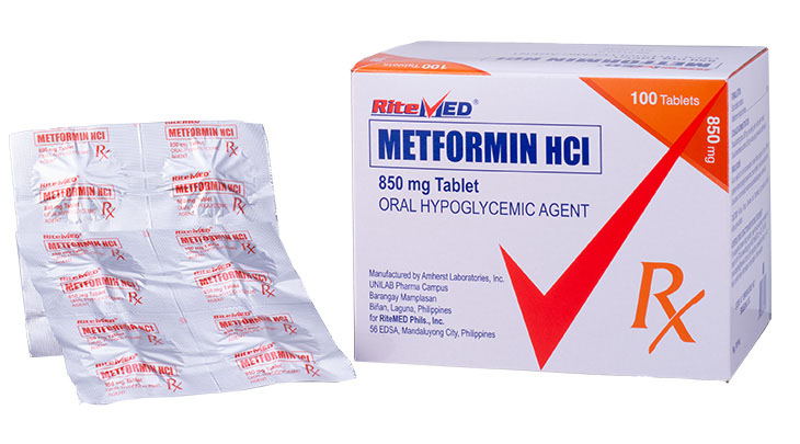 RM METFORMIN 850 MG TAB