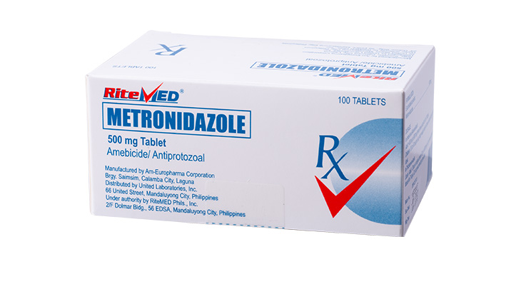 RM METRONIDAZOLE 500 MG TAB