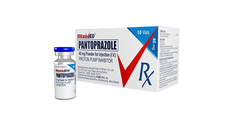 RM PANTOPRAZOLE 40MG VIA 10 BOX SS PH