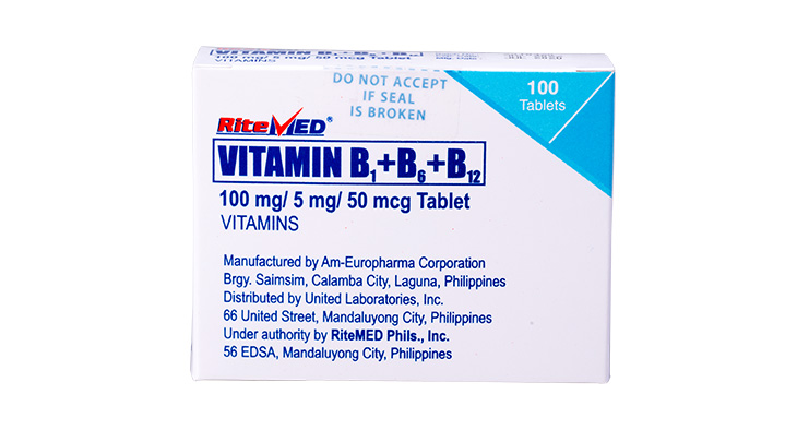 RM VITAMIN B COMPLEX TAB