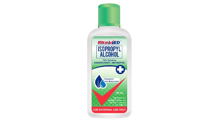 RM ISOPROPYL 70% ALCOHOL 60ML