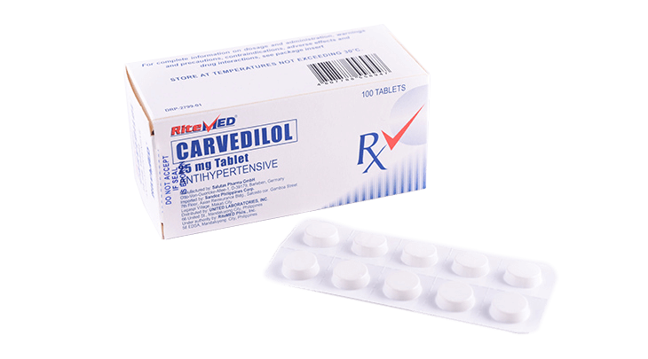 RM CARVEDILOL 25 MG TAB