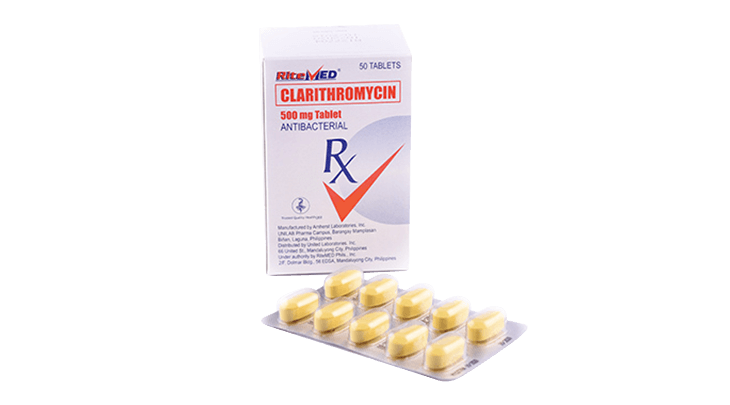 RM CLARITHROMYCIN 500 MG TAB