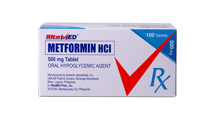 RM METFORMIN 500 MG TAB